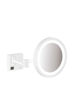 Hansgrohe AddStoris Borotválkozótükör LED világítással matt