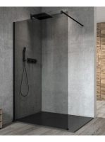 Sapho Gelco Vario Walk-In zuhanyfal 100x200 cm, sötétített ü