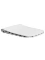 Sapho GSI Nubes Duroplast WC-ülőke, Soft-Close, SLIM, fehér